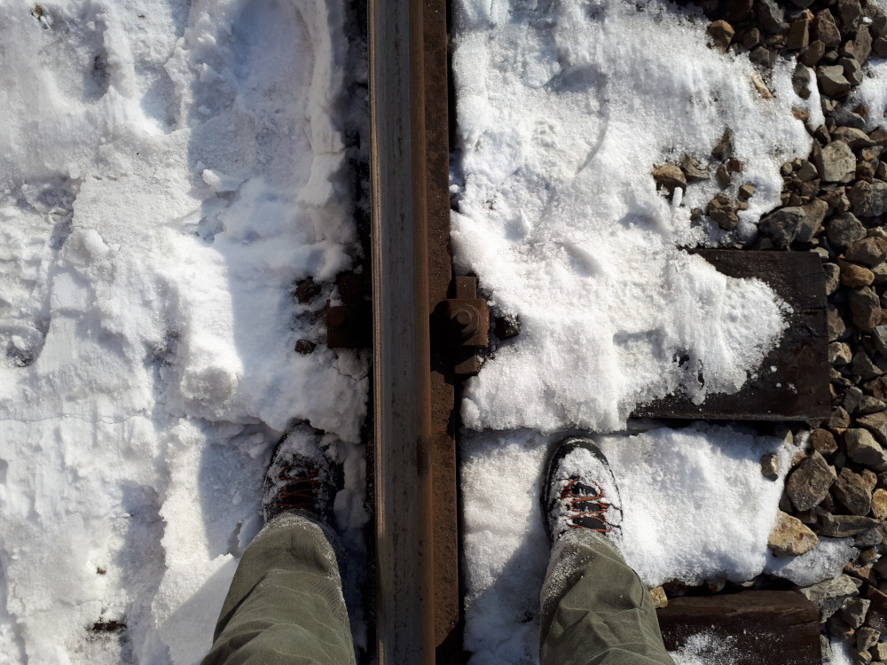 Standing on the line